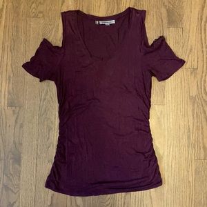 Jennifer Lopez Cold Shoulder Top